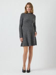 Платье YAS YASDOLLY DRESS, Medium Grey Melange/Mottled Grey