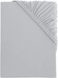Простыня s.Oliver "TABEA, 100% хлопок, большой выбор цветов", простыня для матрасов высотой до 25 см, от размера. 90х200см 200х200 см, 1 шт., светло-серый