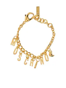 Браслет с подвеской Moschino, золотистый