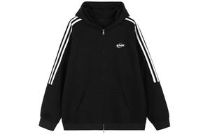 Свитшот женский LEMANISM, черный striped