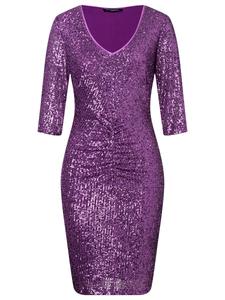 Мини платье Ana Alcazar Salmy , Purple
