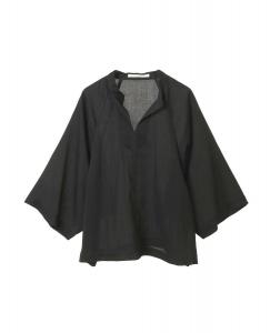 Атласный пуловер Добби Plain People, цвет Black