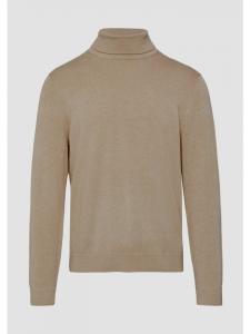 Вязаный свитер цвета 8351_светло-коричневый s.Oliver