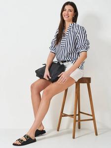 Джинсовые шорты чинос Crew Clothing, White