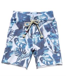 Синие шорты с принтом Midnight/ладонь Sol Angeles