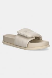 Шлепанцы Armani Exchange, бежевый