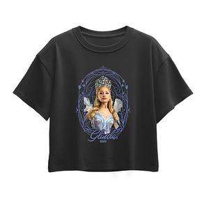 Футболка Wicked for Good Glinda Frame Boxy для девочек 7-16 лет Licensed Character, Black