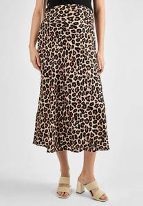Юбка А-силуэта MATERNITY FIT PRINT JoJo Maman Bébé, коричневый