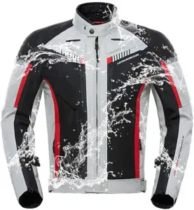 Мужская зимняя водонепроницаемая мотоциклетная куртка для езды, гонок, мотокросса, защита тела, MC1009GY Beige