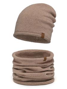 Шапка Vivisence 70115 Set, бежевый