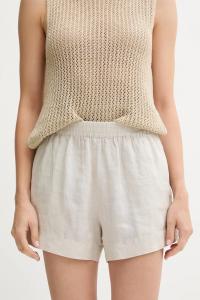 Хлопковые шорты Mc2 Saint Barth, бежевый