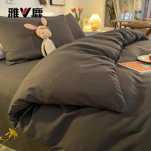 Yalu Пододеяльник 150х200 см из хлопка, цвет темно-серый