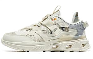 Кроссовки для повседневной носки Женская с низким верхом Белый Серый Erke