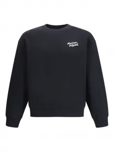 Свитшот с логотипом Maison Kitsuné, синий