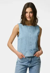 Джинсовый топ pcnoel Pieces, Light Blue Denim