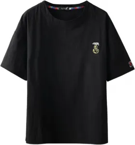 Мужская хлопковая льняная рубашка с коротким рукавом