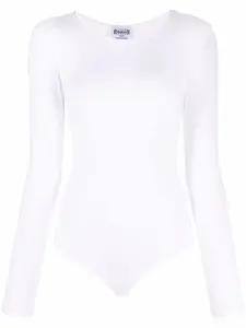 Боди Berlin с длинными рукавами Wolford, белый