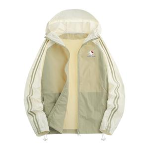 Sanrio Хелло Китти Быстросохнущая Охлаждающая Одежда с Защитой от Солнца Унисекс, Fir Green B