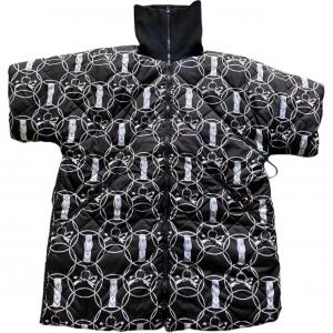 Hermes Пуховый жилет женский черный водолазка средней высоты, другие варианты