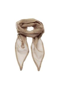 Деловой шифоновый деловой шарф Premier, хаки