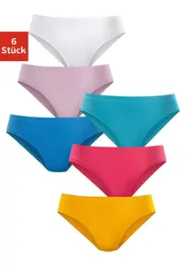 Трусики Petite Fleur Jazz (6 шт. в упаковке), из чистого хлопка, белый