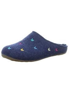 синие тапочки HAFLINGER