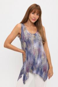 Топ Hit Shark Bite Hem Tank Truedames, Multi