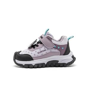 Абразионная стойкость легкая амортизация увеличение высоты поддержка баланса низкие кроссовки для бега Kids' Sanrio, фиолетовый