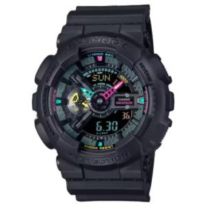 CASIO Часы Men Black Watch GA-110MF-1A, Black Dial