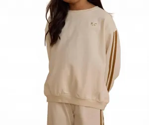 Свободная толстовка натурального цвета Rylee + Cru