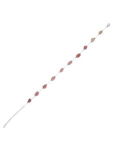 Adeliás Женский кулон из нержавеющей стали с жемчужиной, серебристый