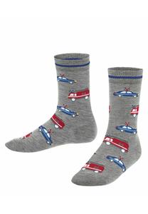 Носки Police and Fire Cars with pattern FALKE, светло-серый