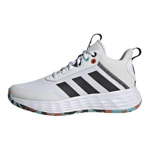 Баскетбольные кроссовки OwnTheGame 2.0 для детей, средние, белые/черные Adidas