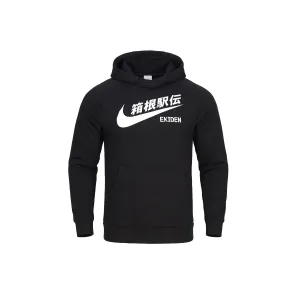 Nike Толстовка Dri Fit мужская черная с капюшоном тонкая