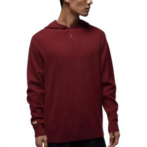 Jordan Спортивный свитер мужской бордовый