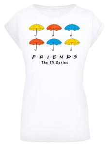 Рубашка F4NT4STIC Friends Bunte Regenschirme, белый
