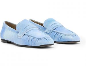 Лоферы AllSaints Sapphire Suede Loafer, цвет Denim Blue