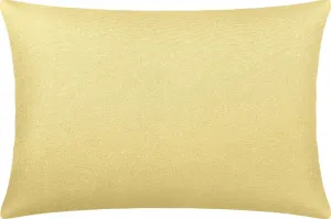 Наволочка Эрвин Мюллер "Мемминген" светло-желтая 40x60 см Erwin Müller