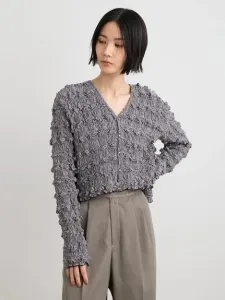 Кардиган с присборенным V-образным вырезом Miesrohe, цвет Mix[930]