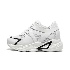 He Jinchang Износостойкие повседневные низкие туфли женские белого цвета