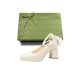 Туфли на высоком каблуке, женские, абрикосового цвета Dunnu, Apricot