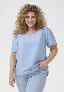 Блуза Kaffe Curve, синий