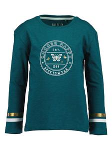 Blue Seven Футболка с длинными рукавами синего цвета