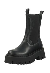 Кожаные ботильоны STEVE MADDEN, черный