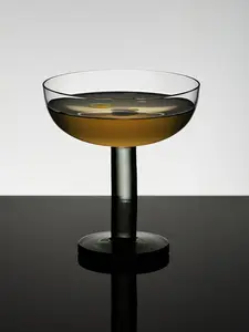 Набор puck из двух бокалов купе, 11,3х12,2х12,2 см, Tom Dixon, белый