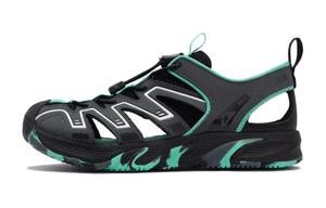 Детские сандалии GS черные/серые Xtep, черный/серый