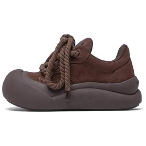 Кроссовки Mule Donkey Lifestyle Shoes Women's Low-top Brown, коричневый