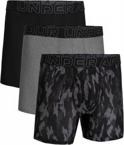 Under Armour мужские боксеры 6" Performance Tech Mesh Print, 3 шт, Castlerock