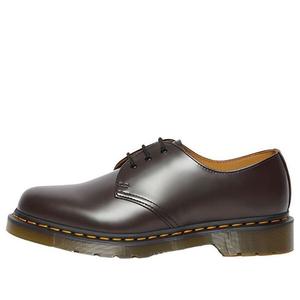 Кроссовки 1461 smooth leather oxford 'burgundy' Dr. Martens, бургундия