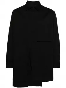 Многослойная поплиновая рубашка Y-3, черный